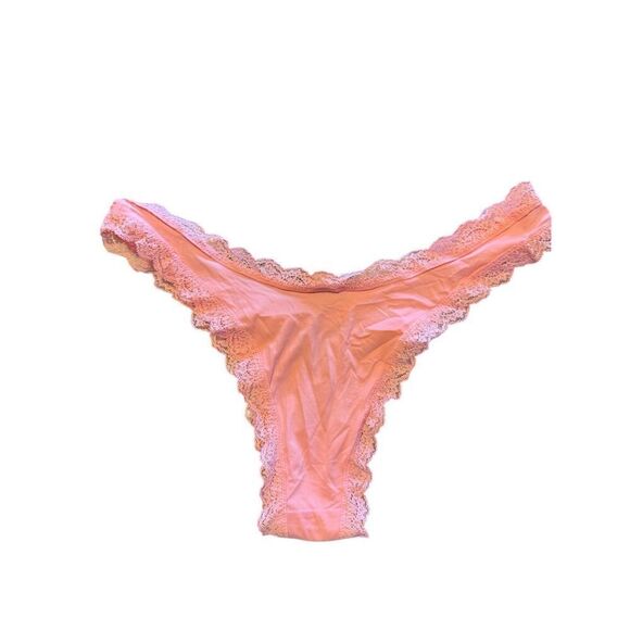 SPRING/SUMMER 2025 DREAM ANGELS Lace-Trim Brazilian Panty-Size Medium-NWT - Picture 8 of 8